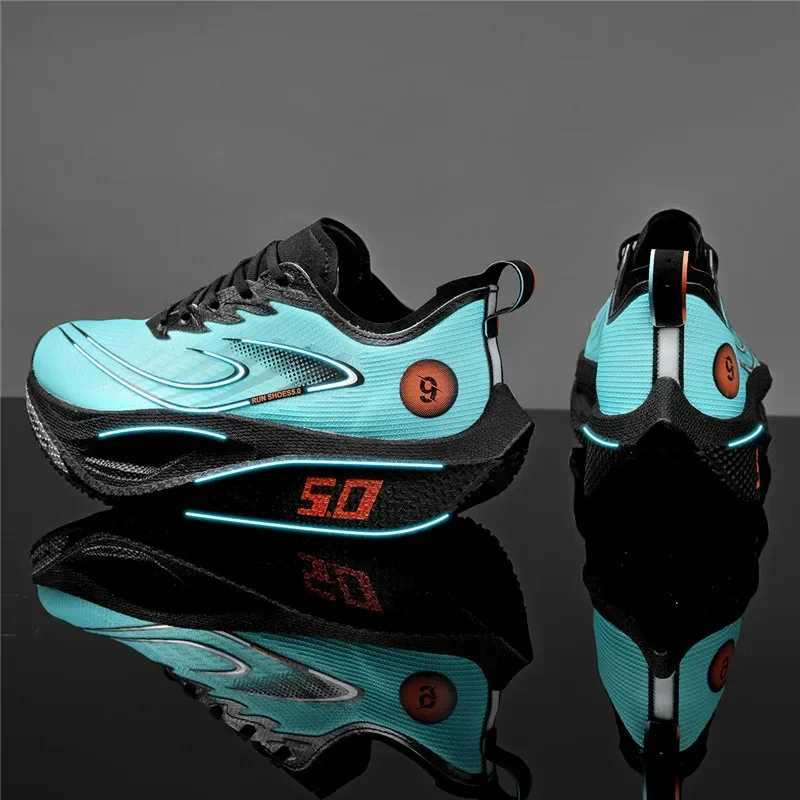 Unisex 2025 Full Carbon Plate Running Shoes Professional Marathon Racing Lightweight Bounce Cushion Breathable Sports Sneakers - Image 2